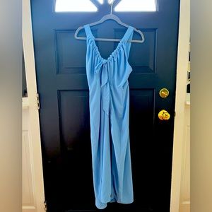 Abercrombie & Fitch Blue Midi Dress